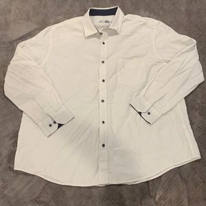 Tasso Elba Men’s White Dress Shirt